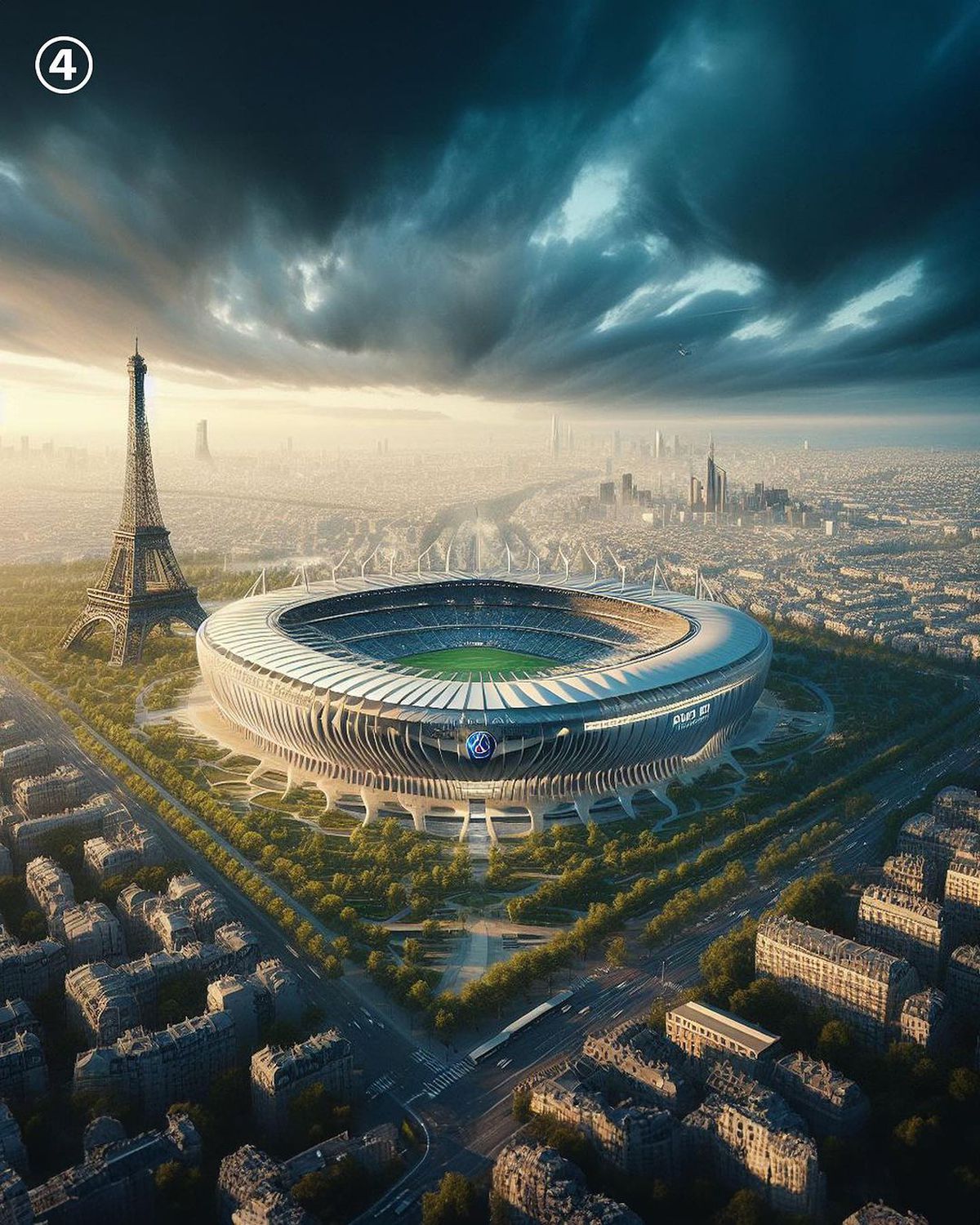 Cele mai tari stadioane, create de Inteligența Artificială