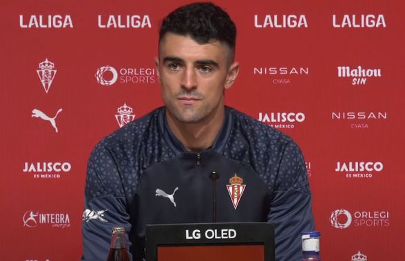 Alex Pașcanu, despre concurența pe care o are la Sporting Gijon: „El este un pic mai ofensiv” + Ce spune despre lupta pentru promovarea în La Liga