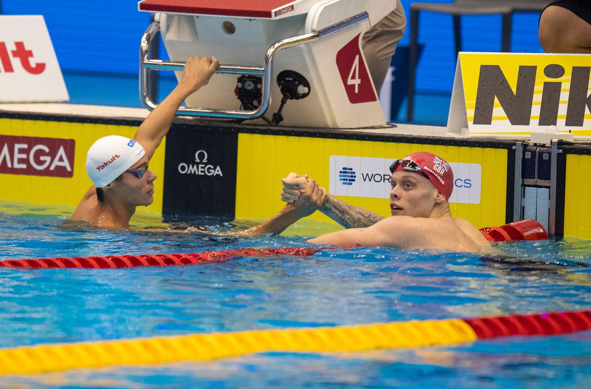 Britanicul Matt Richards, campion mondial la Fukuoka, așteaptă cu nerăbdare Campionatele Europene de la Otopeni și reîntâlnirea cu David Popovici