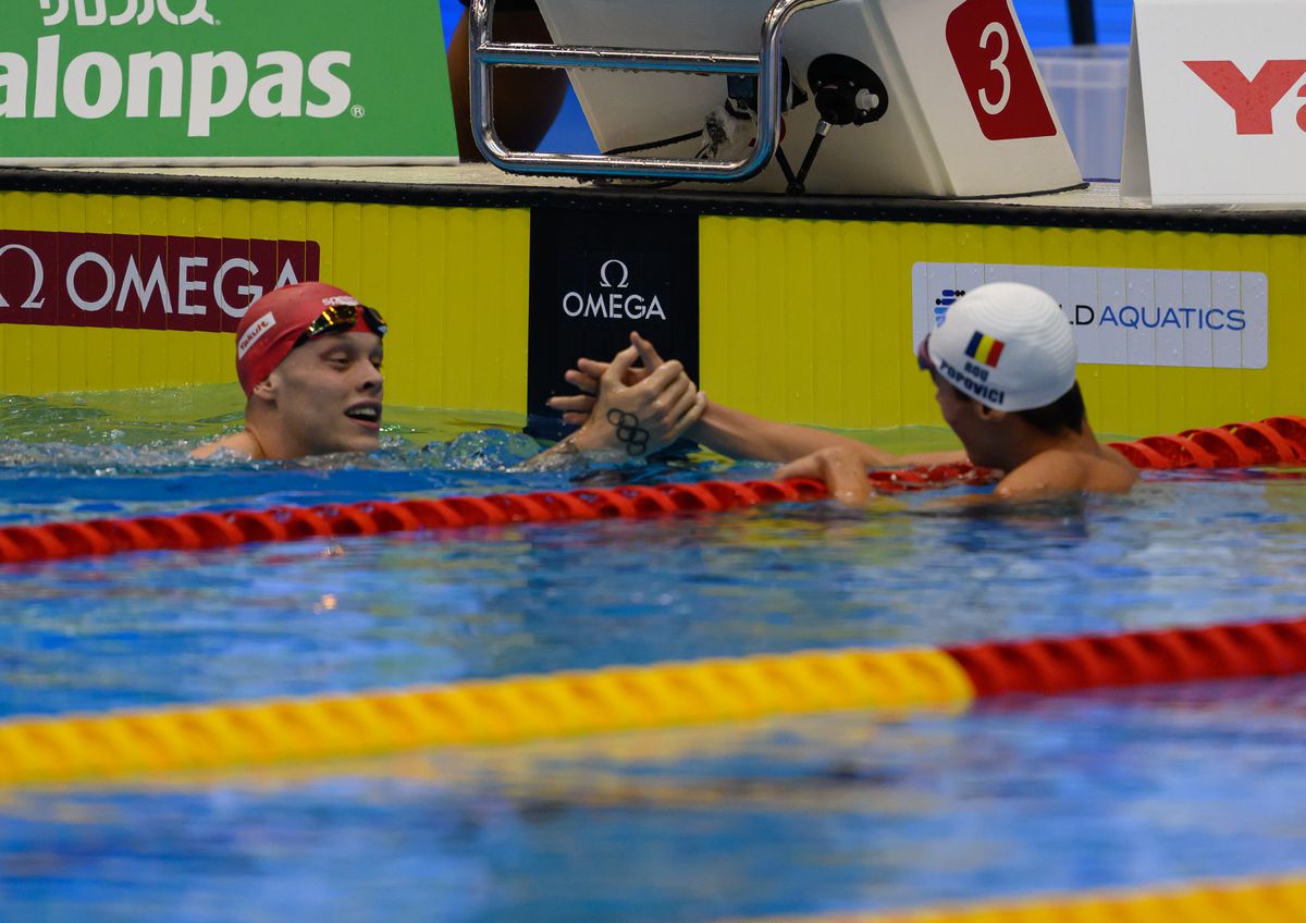 Britanicul Matt Richards, campion mondial la Fukuoka, așteaptă cu nerăbdare Campionatele Europene de la Otopeni și reîntâlnirea cu David Popovici