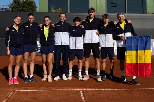 Echipele naționale ale României, în Antalya/Foto: Federația Română de Tenis