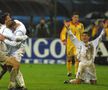 Mladen Rudonja celebrând golul din „barajul” cu România / Sursă foto: Arhivă Gazeta Sporturilor