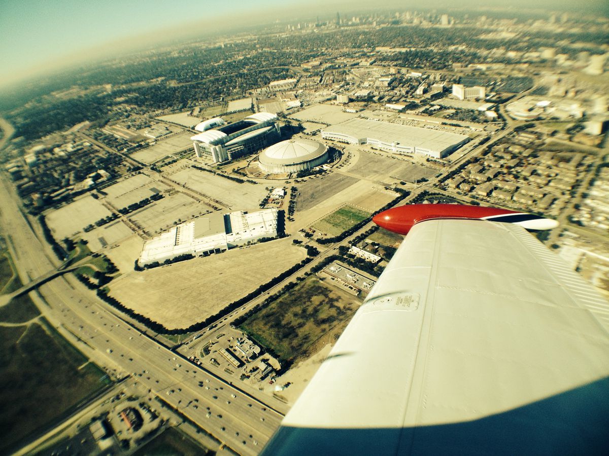 Stadionul Astrodome din Houston, „a opta minune a lumii”