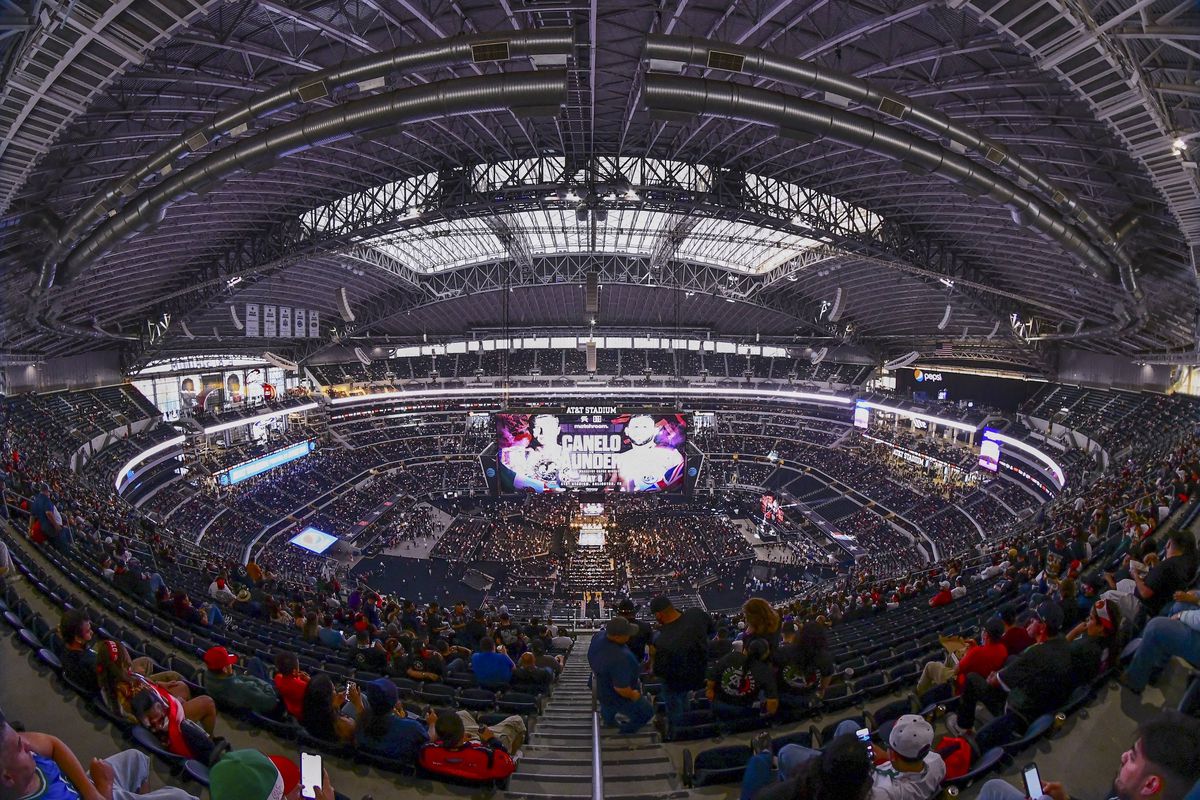 AT&T Stadium din Arlington, locul unde se bat Mike Tyson și Jake Paul