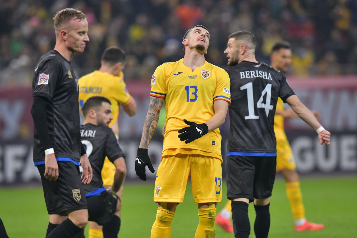 România - Kosovo, poze de meci