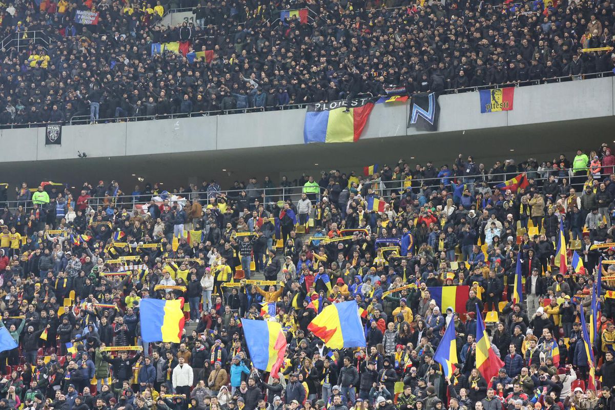 Toate mesajele și scandările de la România - Kosovo, meci din Liga Națiunilor jucat pe Arena Națională