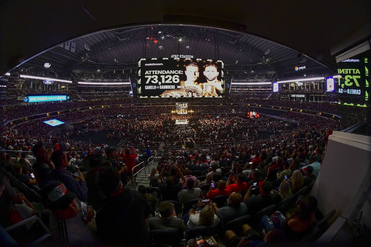 AT&T Stadium din Arlington, locul unde se bat Mike Tyson și Jake Paul