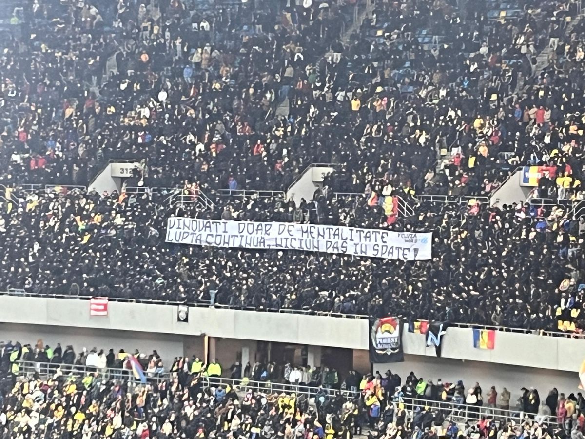 Imagini cu suporterii la România - Kosovo din Liga Națiunilor