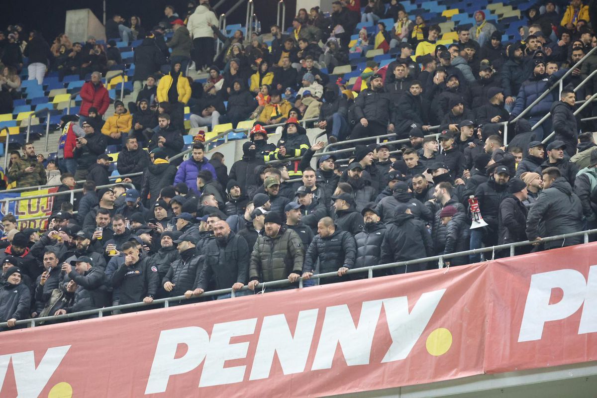 Imagini cu suporterii la România - Kosovo din Liga Națiunilor