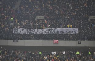 Toate mesajele și scandările de la România - Kosovo, meci din Liga Națiunilor jucat pe Arena Națională