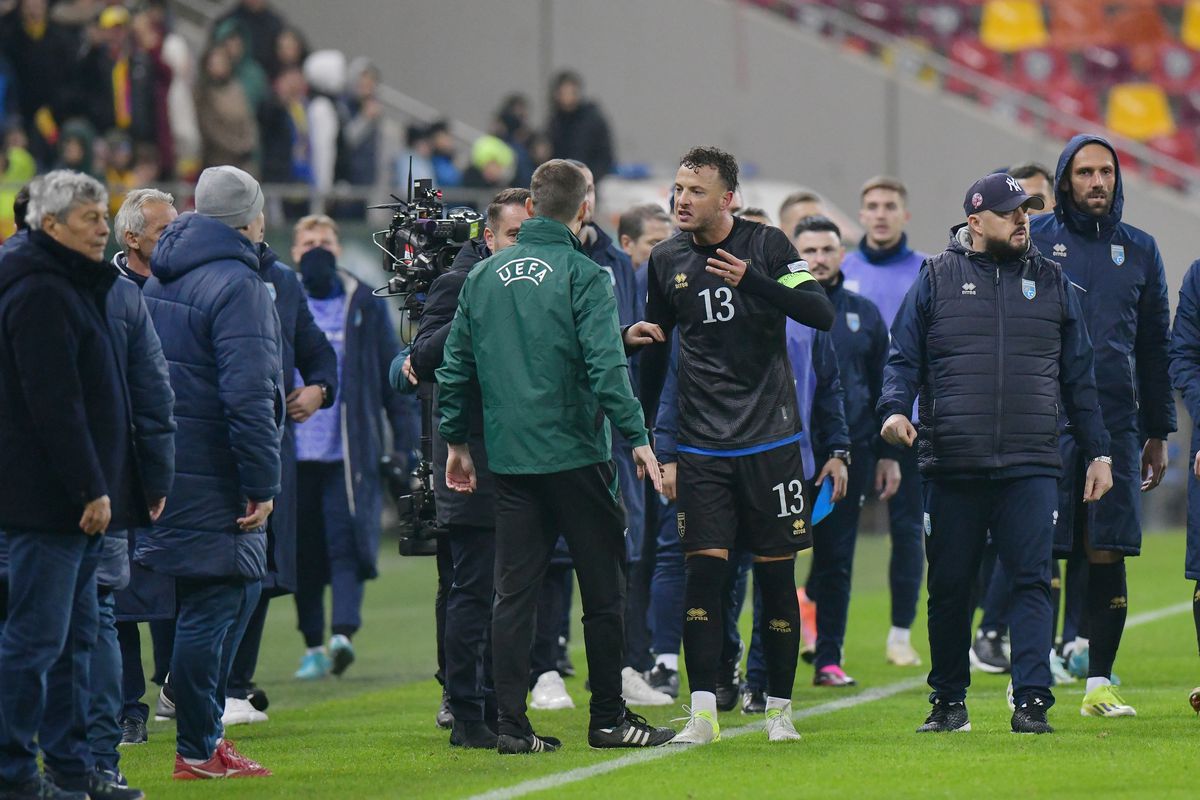 Mircea Lucescu a descris într-un SINGUR cuvânt incidentele de la România - Kosovo