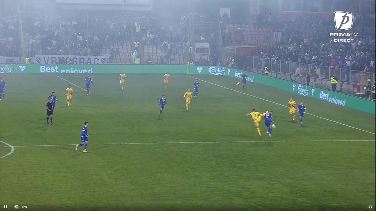 Fotbalistul faultat dur de Drăguș, reacție după Bosnia - România: „Alt meci, altă accidentare la cap”