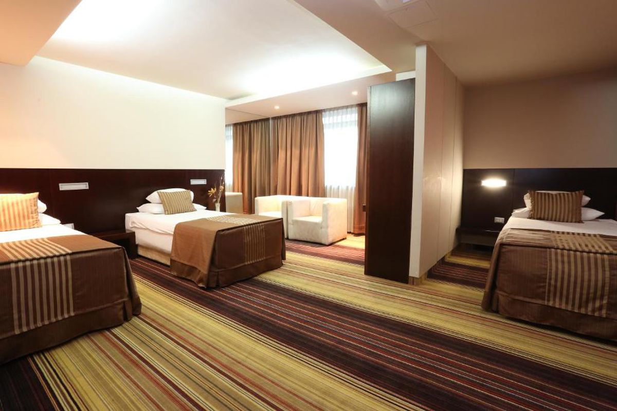 Sosirea echipei naţionale la hotelul Zenica