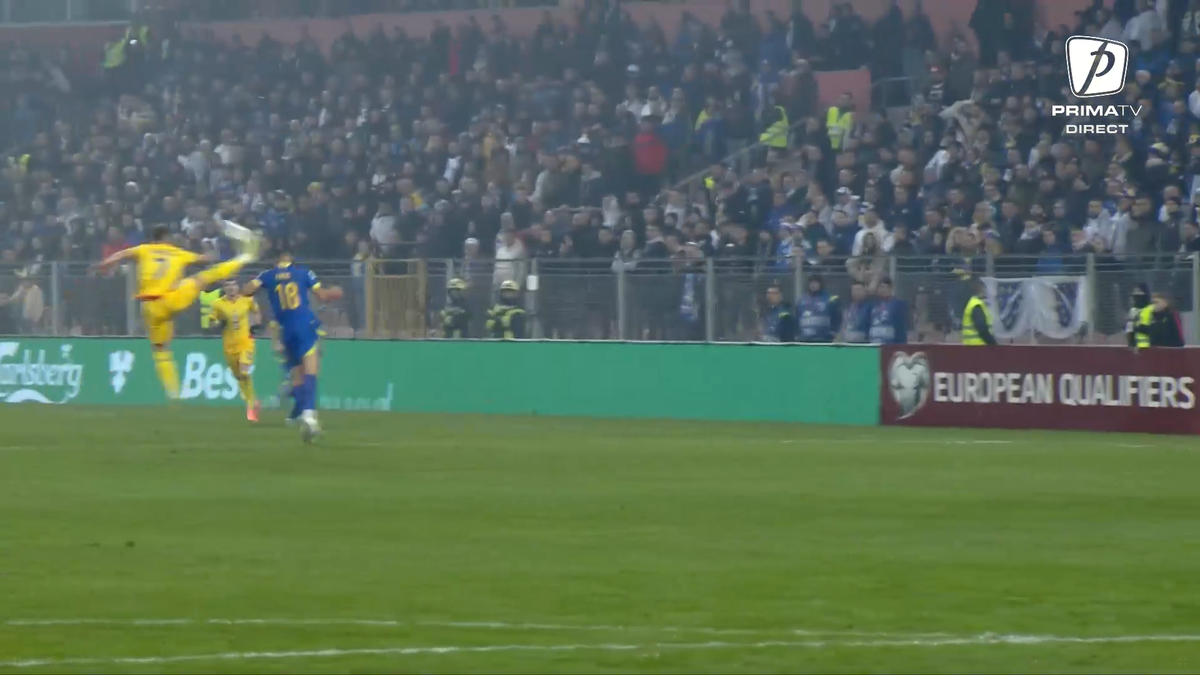 Fotbalistul faultat dur de Drăguș, reacție după Bosnia - România: „Alt meci, altă accidentare la cap”