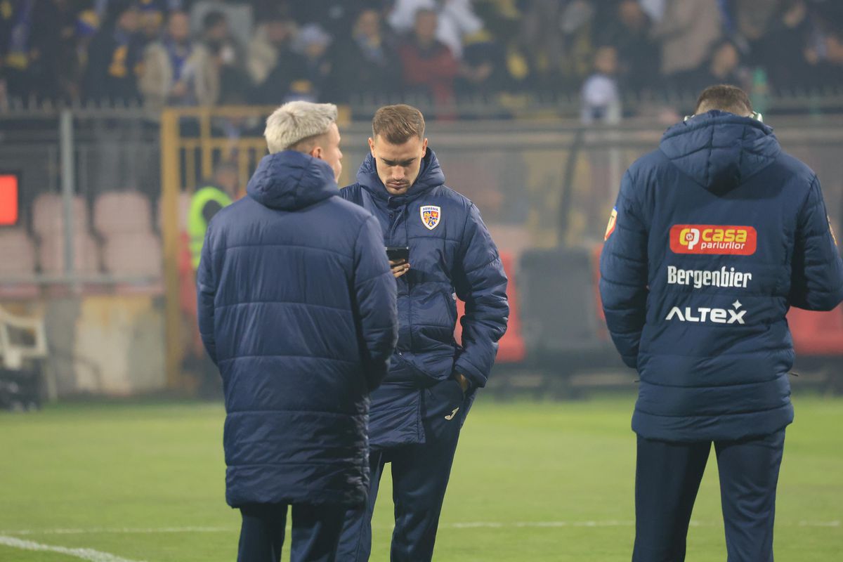 Inspecția gazonului înainte de Bosnia - România