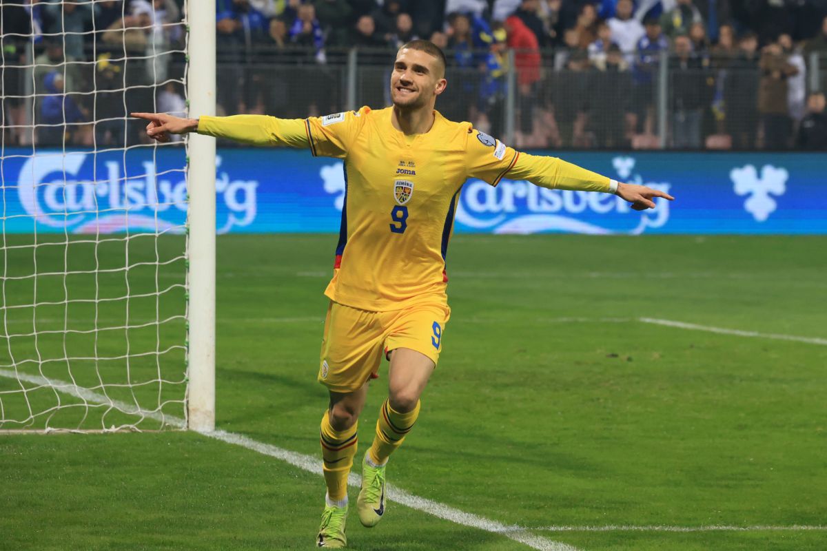 Gol fabulos marcat de România » Bîrligea i-a „curentat” pe bosniaci și a sărbătorit în stilul „Radu Petrescu”