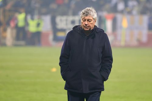 Mircea Lucescu, la Bosnia - România/ FOTO Ionuț Iordache (GSP)
