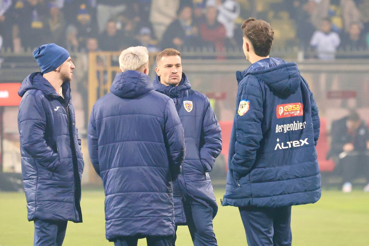 Inspecția gazonului înainte de Bosnia - România