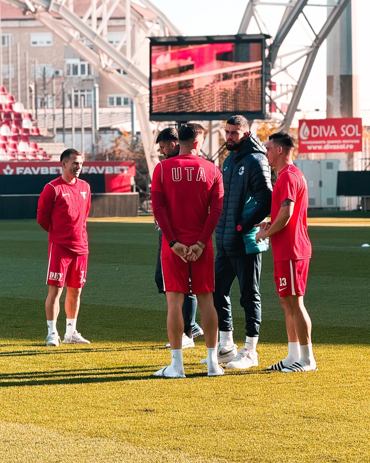 Amical UTA - Corvinul / Foto: Facebook