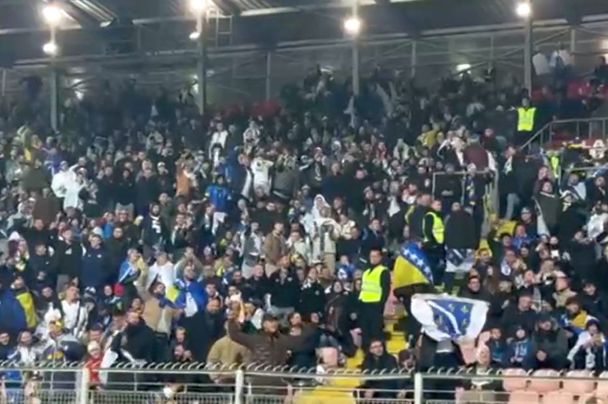 „Țiganii, țiganii!” » Scene intolerabile în tribune la Bosnia - România