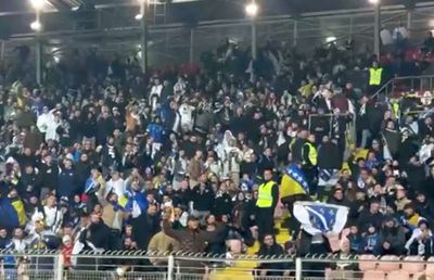 „Țiganii, țiganii!” » Scene intolerabile în tribune la Bosnia - România