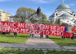 Scandal de proporții în Bosnia: „Interziceți românii pe stadion! Escortați-i afară din țară!” » De vină e un banner scandalos