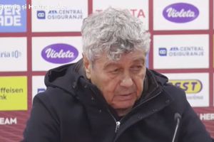 Mircea Lucescu a început să strige în conferință: „Așa ceva n-am văzut în toată cariera mea!” » Și a continuat: „Eu vorbesc, nu voi!”