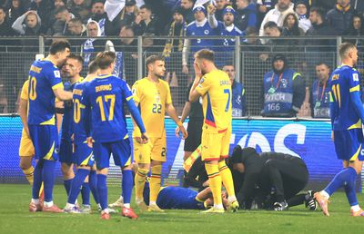 Adrian Porumboiu și-a găsit „clientul” la GSP Live Special, după Bosnia - România: „Parcă era o balerină” » Nici Lucescu nu a scăpat de critici: „La experiența lui...”