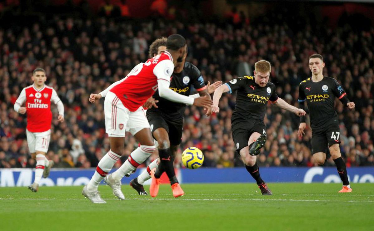 Arsenal - Manchester City 0-3 // FOTO „Tunarii”, făcuți KO de Pep Guardiola » Campioana a rezolvat meciul în prima repriză