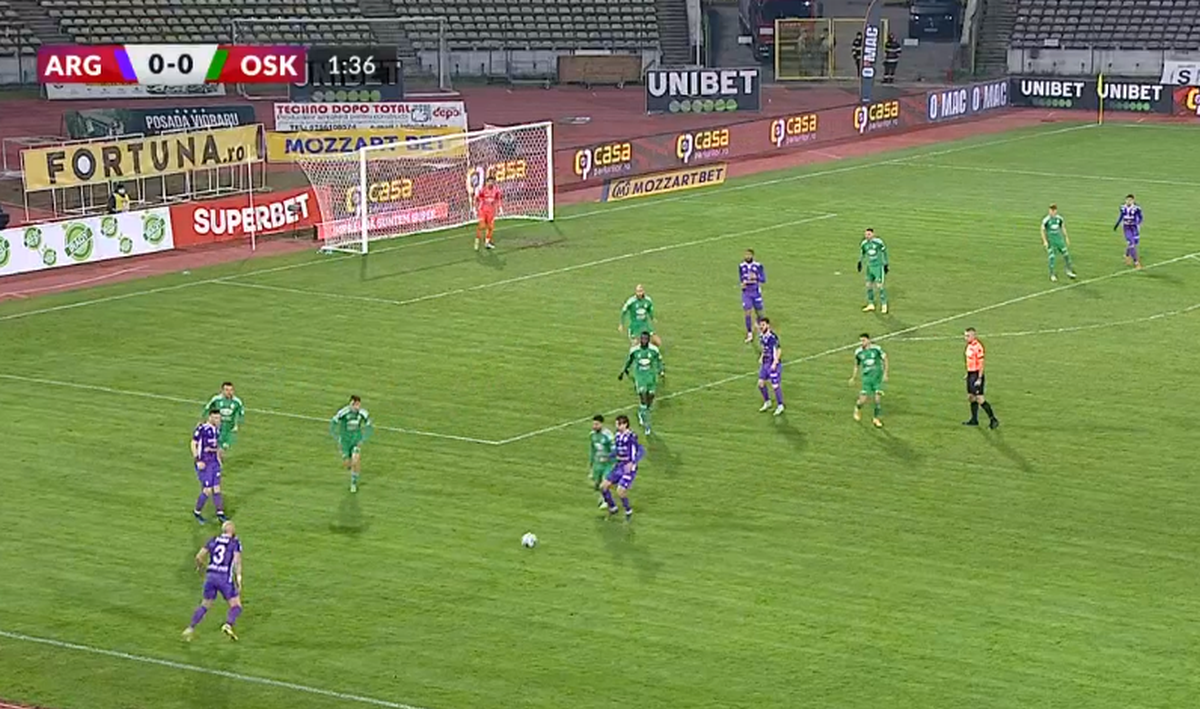 FC Argeș - Sepsi. A fost marcat cel mai rapid gol al sezonului în Liga 1!