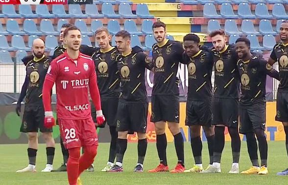 Jucătorii Gazului explică protestul de la meciul cu Botoșani: „Avem şi noi familii, vine Crăciunul. Nu poţi să mergi acasă fără niciun ban”
