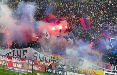 „Praf de pușcă” în peluze, la FCSB - Rapid » Roș-albaștrii și-au continuat războiul cu Gigi Becali