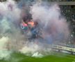 FCSB - Rapid. Scandari rasiste pe Arena Națională + Ce nu s-a văzut la TV: rapidiștii au rupt cordonul de stewarzi pentru a se răfui cu rivalii