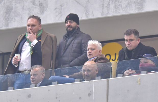 Complet surprinzător! » Cine l-a „flancat” pe Nelu Varga, patronul CFR-ului, la sosirea la stadion