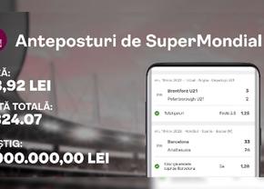 Supercâștig pentru un parior extrem de inspirat: cu doar 93.92 de lei, a pus mâna pe un milion!