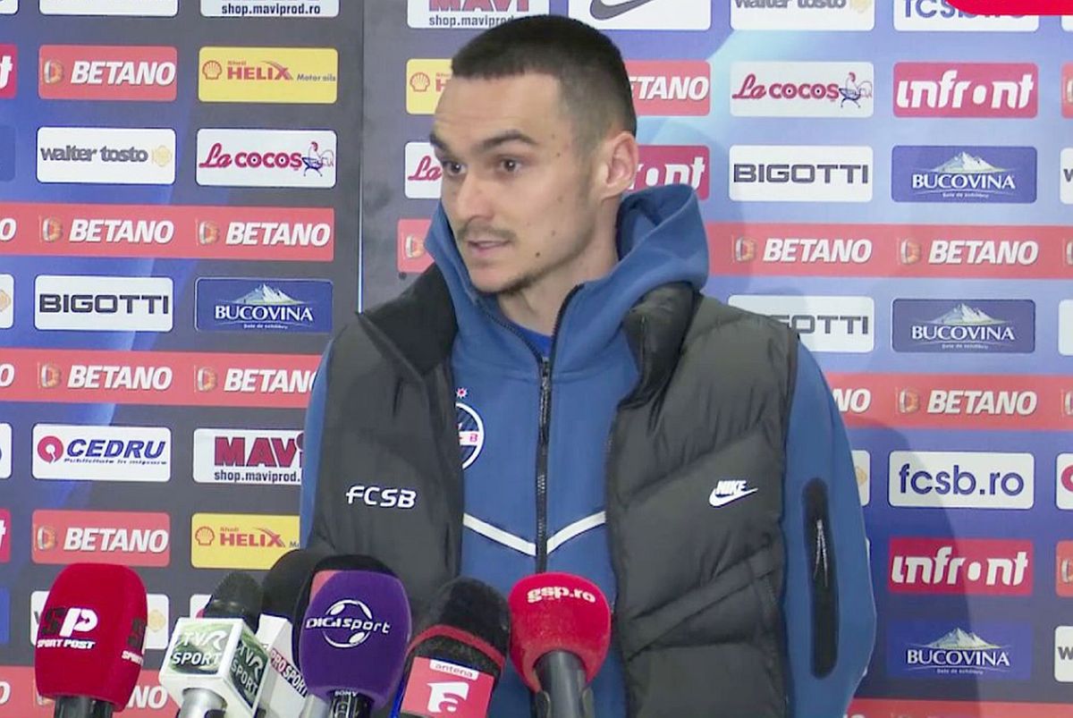 „Ne-au bătut din două ocazii” » A primit banderola și a ieșit în față: „Ce plecare? Mă gândesc doar la Steaua”
