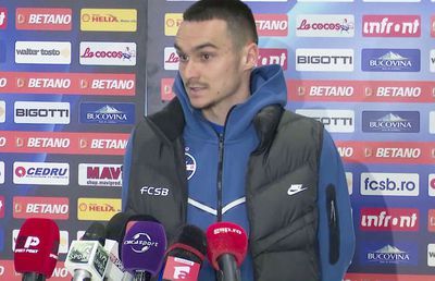 „Ne-au bătut din două ocazii” » A primit banderola și a ieșit în față: „Ce plecare? Mă gândesc doar la Steaua”