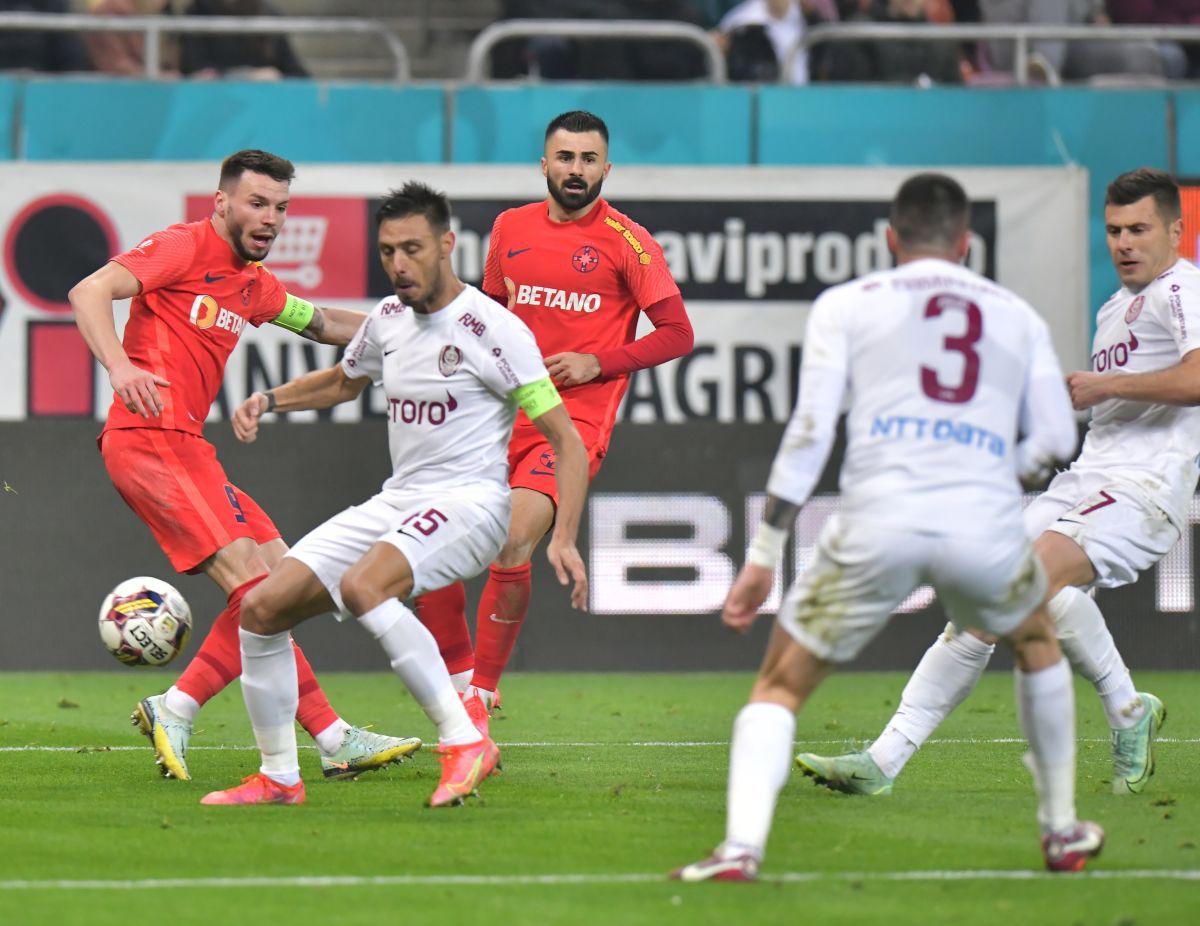 FCSB - CFR Cluj 0-1 » Ardelenii pleacă cu 3 puncte de pe Arena Națională, după un „iureș” de 10 minute în repriza a doua