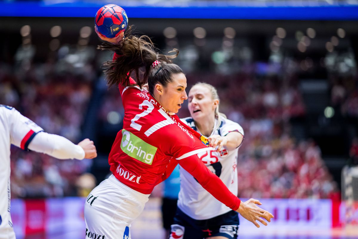 Cele mai spectaculoase imagini din semifinala Danemarca - Norvegia