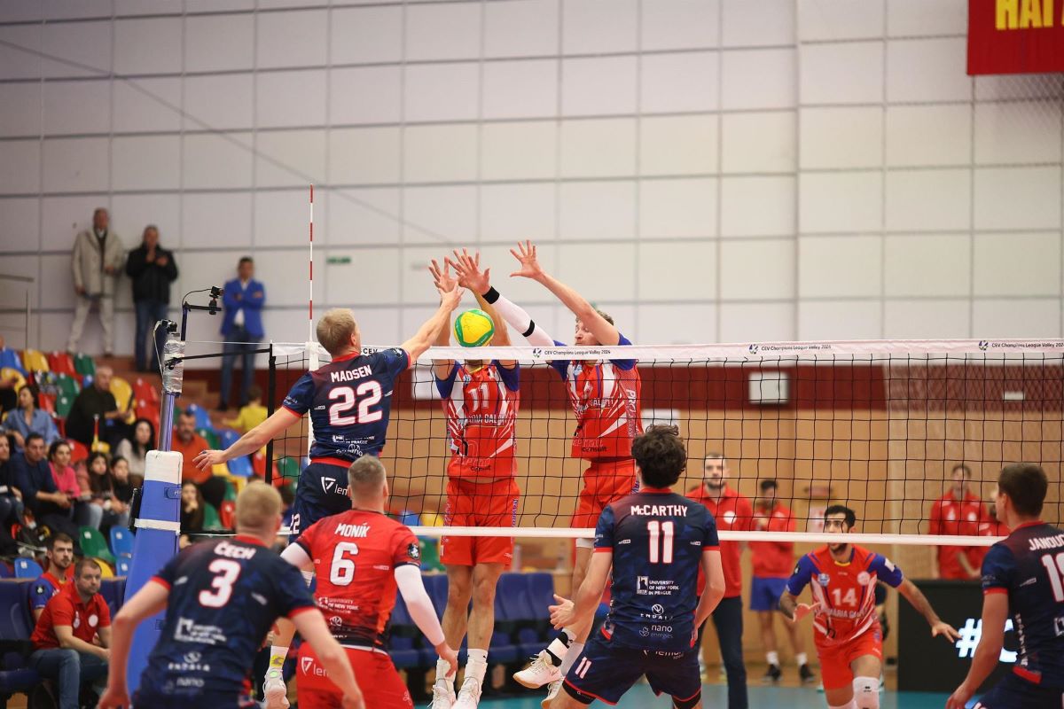 Arcada Galați, prima victorie în grupele Ligii Campionilor » A întors de la 1-2 la seturi!