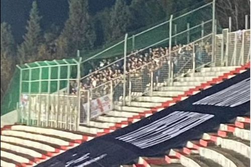 Fanii lui Aston Villa în Bosnia / Sursă foto: X