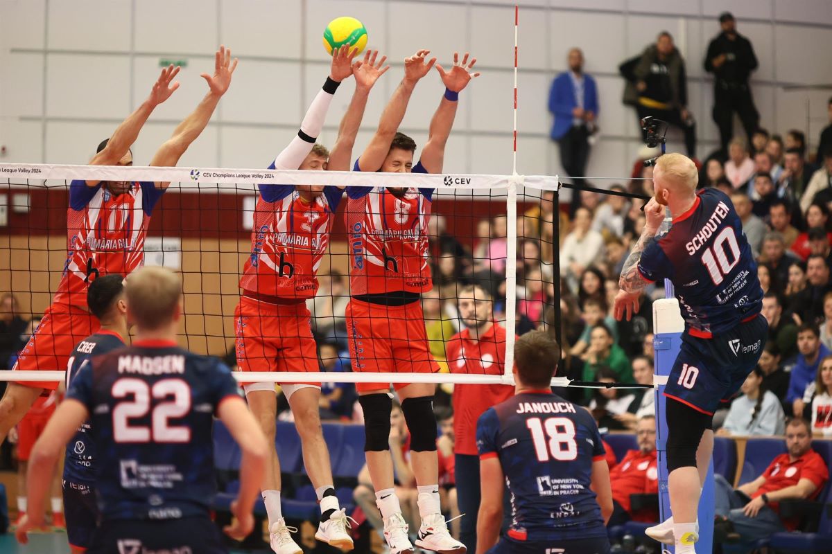 Arcada Galați, prima victorie în grupele Ligii Campionilor » A întors de la 1-2 la seturi!