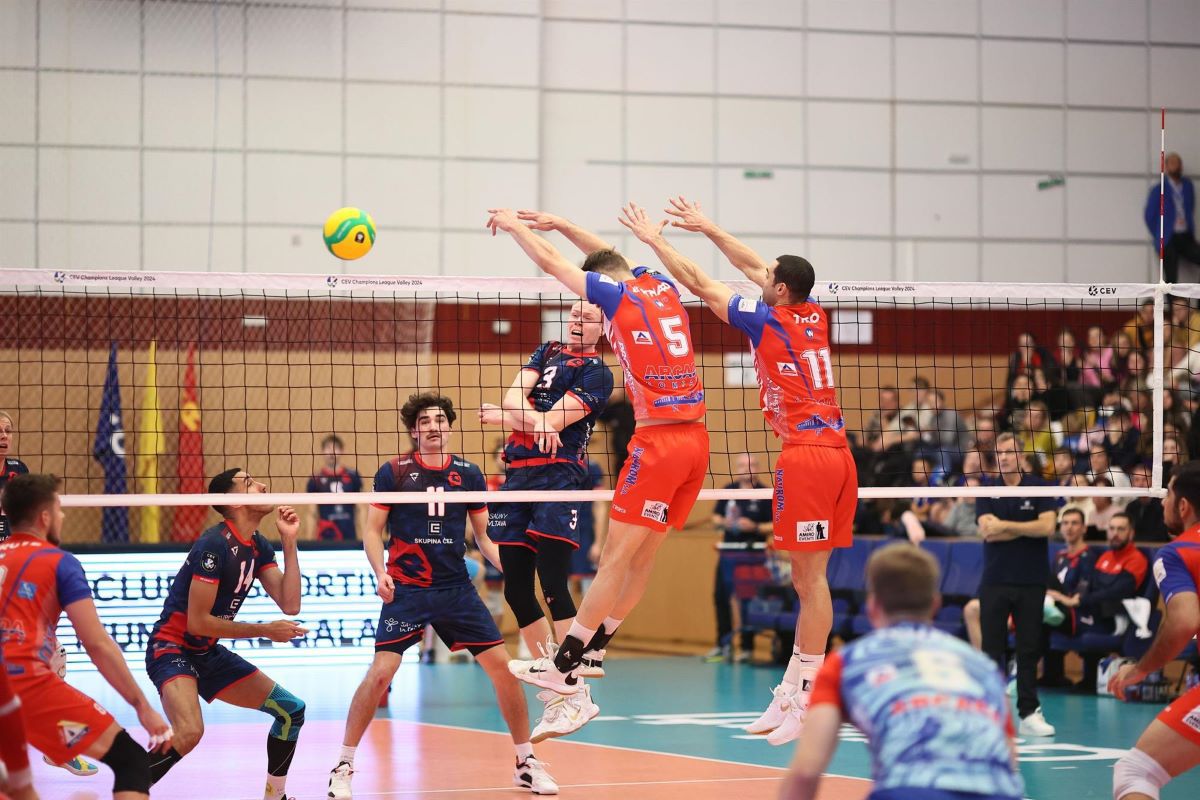 Arcada Galați, prima victorie în grupele Ligii Campionilor » A întors de la 1-2 la seturi!