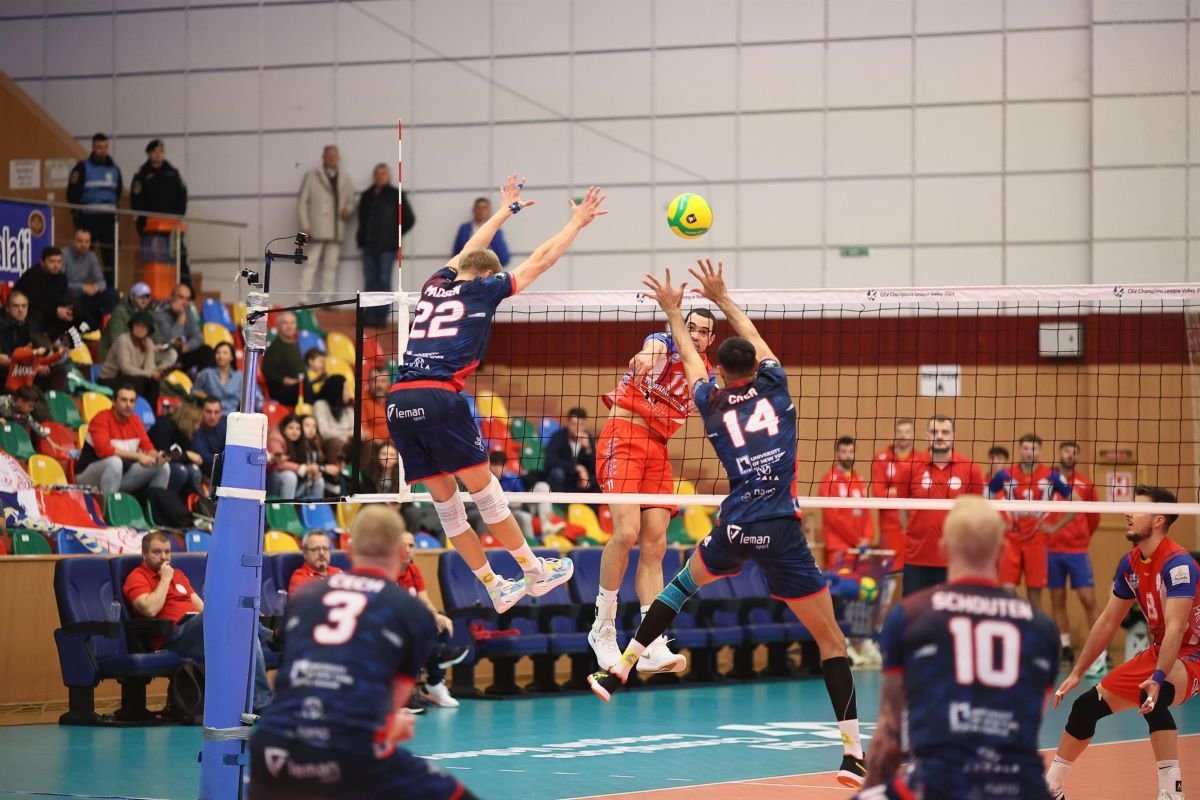 Arcada Galați, prima victorie în grupele Ligii Campionilor » A întors de la 1-2 la seturi!