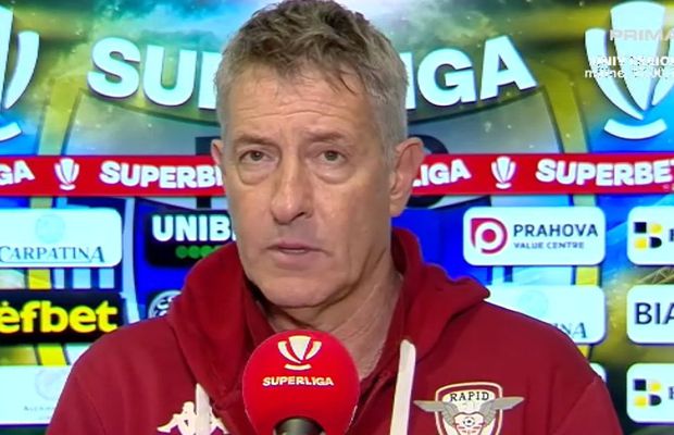 Concluziile lui Cristiano Bergodi după Petrolul - Rapid: „Îi felicit pe băieți”