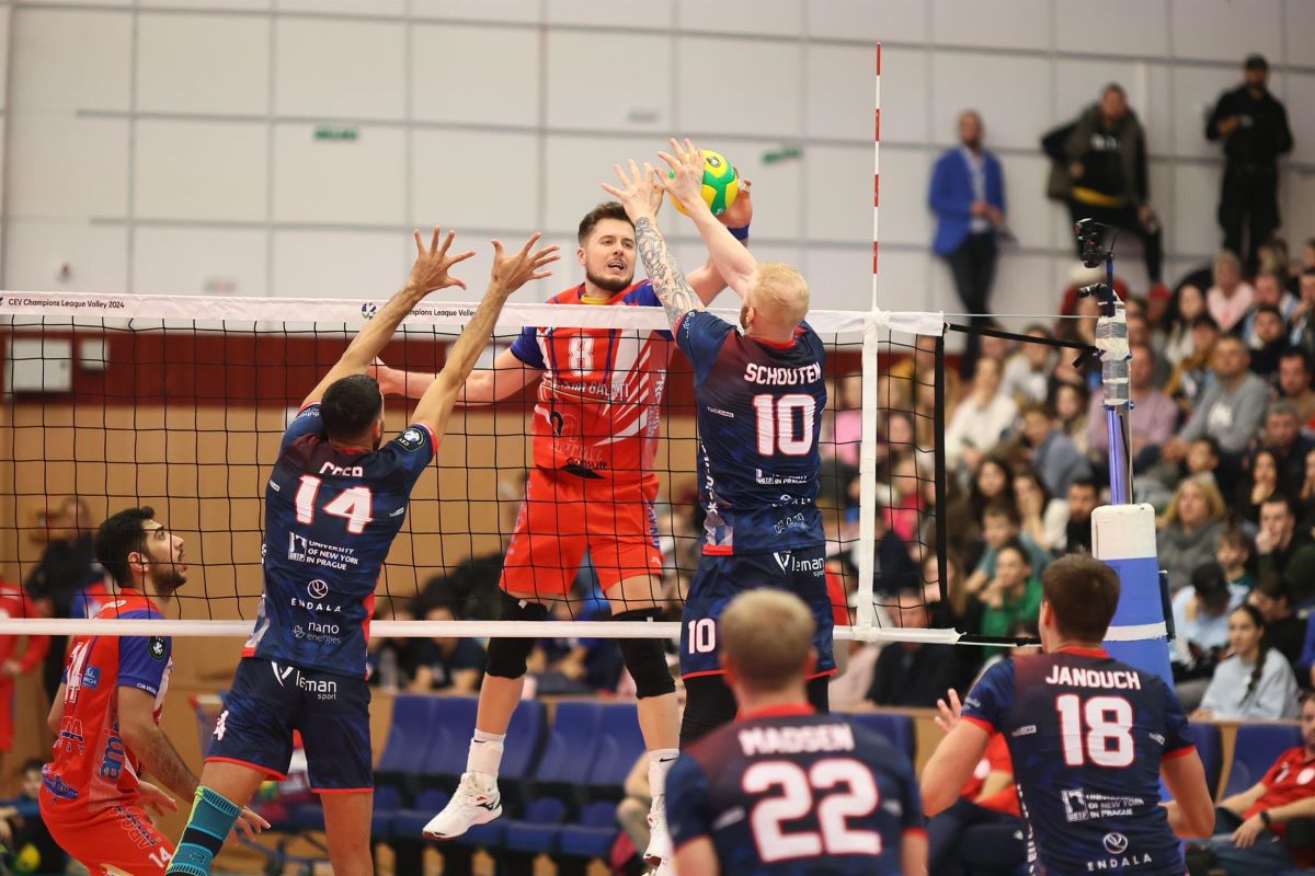 Arcada Galați, prima victorie în grupele Ligii Campionilor » A întors de la 1-2 la seturi!