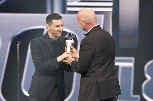 Messi a câștigat trofeul The Best 2022 // foto: Guliver/gettyimages