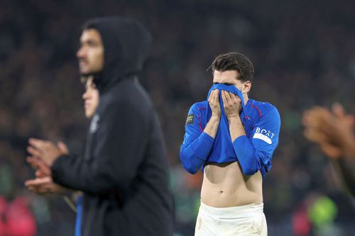 Ianis Hagi, aici după finala Cupei Ligii Scoției, are 108 de meciuri la Rangers, cu 16 goluri și 24 de assisturi / Foto:  Guliver/GettyImages