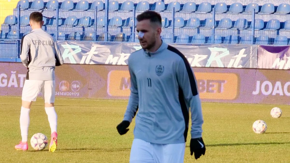 Unirea Slobozia - CFR Cluj, înainte de meci / 15.12.2024