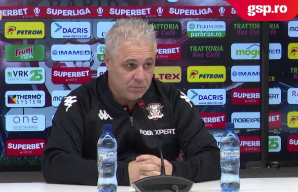 Marius Șumudică n-a ajuns la conferința Rapidului de astăzi! Explicația oficială a clubului